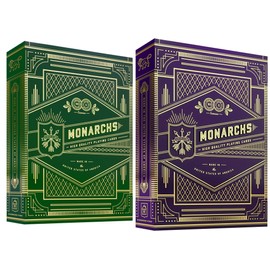 2 Decks Monarchs Purple & Green by Theory1