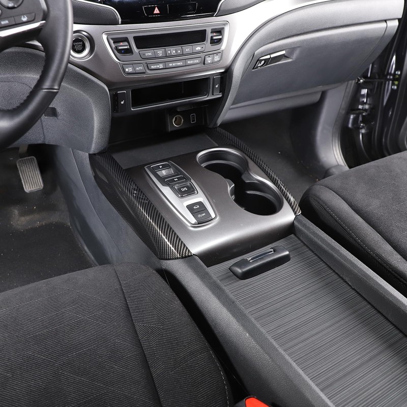 HIRUFAIT Gear Shift Side Trim for Honda Pilot 2016-2022/ Ridgeline