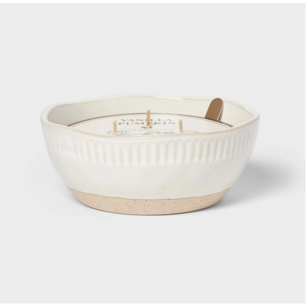 Threshold 3 Wick Scented Candle Vanilla Pumpkin 11.6oz Threshold