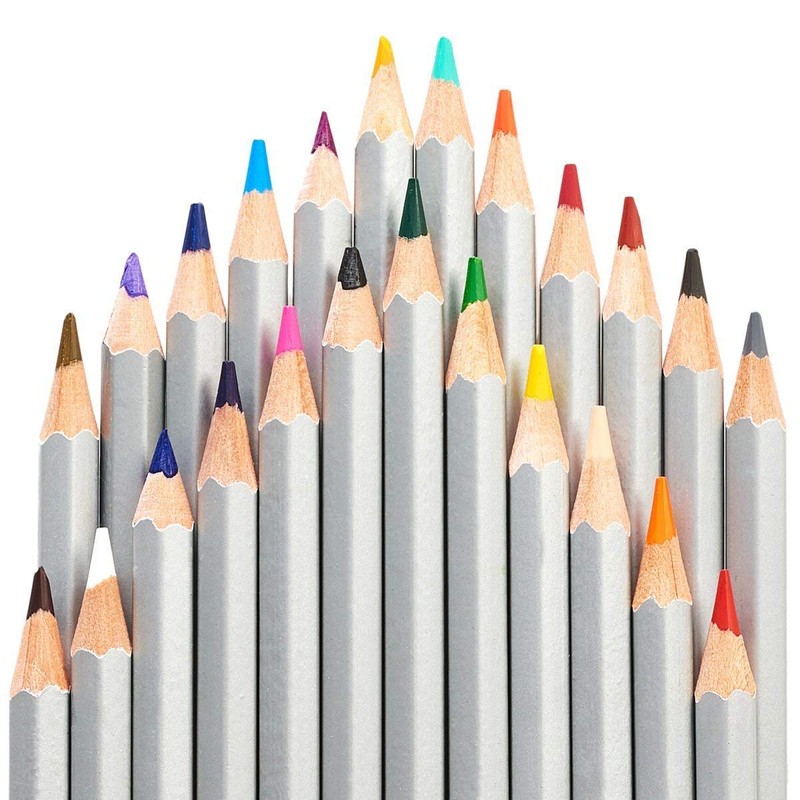 Christian Art Gifts Coloring Pencils Veritas 24/set