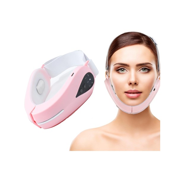 Face Slimming Bandage （Pink)