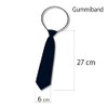 Soul-Cats® boys tie 27cm prebonded Silk Look Wedding Communion party,