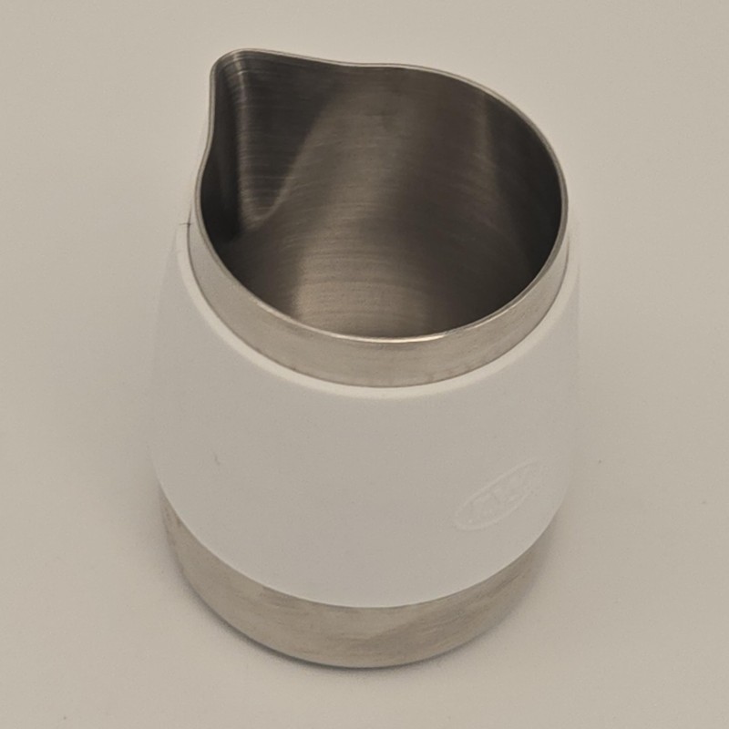 rattleware 12 oz Macchiato Pitcher, Handle Free, Stainless Steel, with