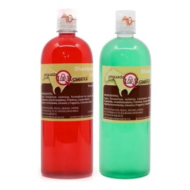 2 Shampoo Del Caballo Rojo Y Verde Yeguada Reserva                                                                                                    