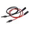 2Pcs Solar Panel Extension Cable 10AWG 6mm² Solar Extension Cable