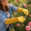 Long Thorn Resistant Rose Pruning Gloves – Breathable Garden Gauntlet