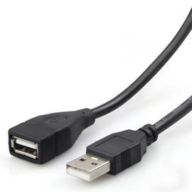 5 ft USB Extension Cable Male to Female USB-A 2.0 Extender Cord