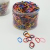 고탄력 대용량 머리고무줄 미니 고무밴드 (WFHD61W) High Elasticity Large Capacity Hair Tie Mini Rubber Band (WFHD61W)