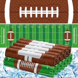 30Pcs Football Cooling Towels for Neck and Face 40 x 12 Inch Football Sports Team Gifts Workout Ice Towel for Gym Sweat Microfiber Breathable Chilly Bulk Neck Wraps for Athletes Camping Travel Outdoor