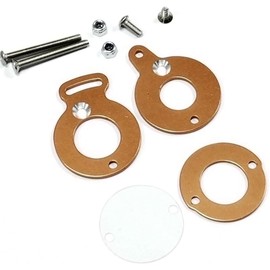 kingfly アルミモーター 調節可能なプレート タミヤ カエル/黒い足/モンスタービートル/グラスホッパー/ランチボックス