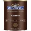 Ghirardelli Majestic Premium Cocoa Powder, 2 Pound Can with Ghirardelli