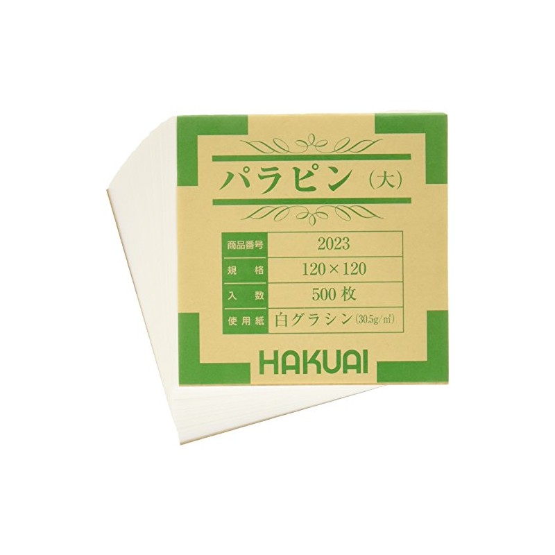 Hakaisha Parapin Medicinal Paper Paper, Large, 500 Sheets