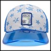 White Fang CZ005 Hat Baseball Brim, Star, Cute Cap, Stylish,