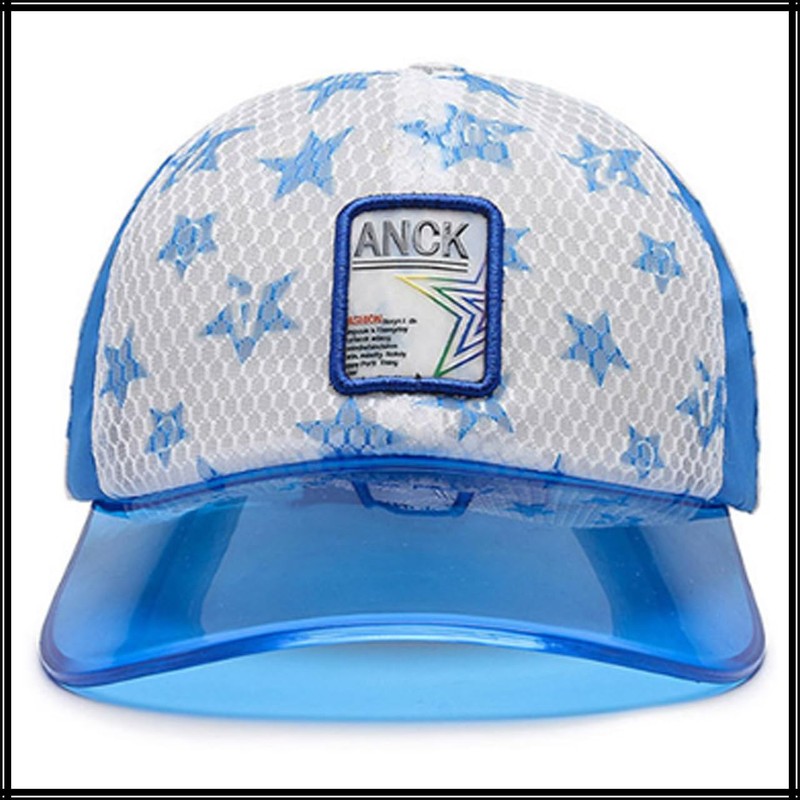 White Fang CZ005 Hat Baseball Brim, Star, Cute Cap, Stylish,