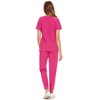 COZYFIT Medical Scrubs for Women Set - Curved V-Neck Scrub
