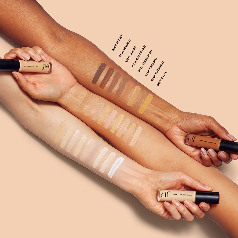 e.l.f. 16HR Camo Concealer, Full-Coverage, Highly-Pigmented Face Concealer With A
