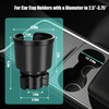 Upgraded Large Cup Holder Expander for Car with Offset Expandable