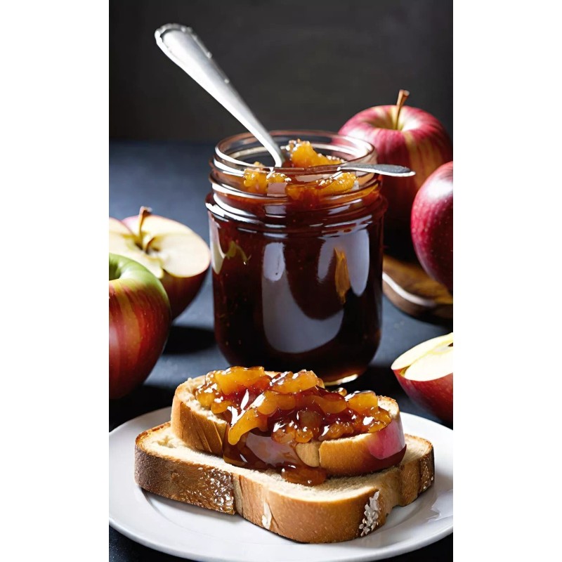 HOMEMADE FRESH MADE 1.8 kg 4 lbs. APPLE JAM APPLE