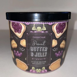 Goose Creek Candle PEANUT BUTTER & JELLY 14.5 Oz 3 Wick Tumbler