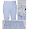 JOYLYJOME Seersucker Suit Mens Pinstripe Shorts for Men Casual 2