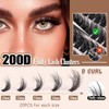 Lash Extension Kit Thick Eyelash Extension Kit 10-18mm Fluffy Lash