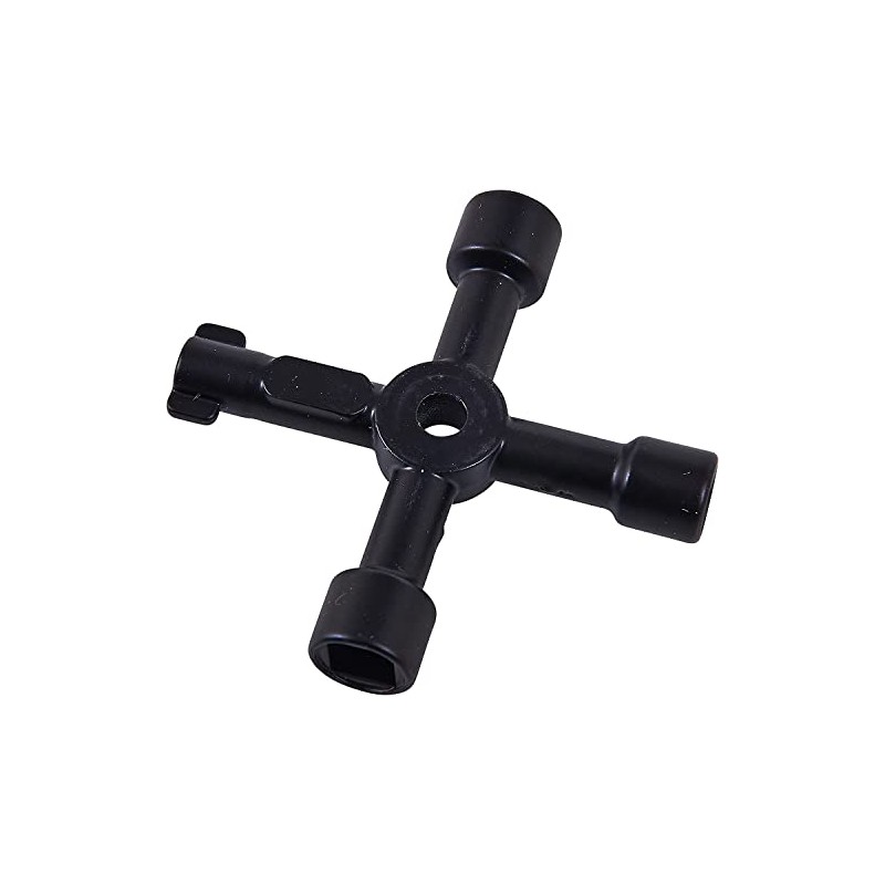 ebuyerfix 4 Way Plumbing Key Meter Box Key Gas Key