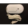 Foot dimmer White Slide Dimmer Plug In Out Put 500