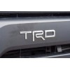 TDR Chrome RAISED UPPER GRILLE TRD LETTERS FOR TOYOTA TUNDRA