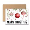 Unbranded 12 FLAT Christmas Notecards - 4"x 6" Christmas Greeting