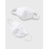 FM London Accessories MaskFiftyTR Face Mask, White, 50 Count (Pack