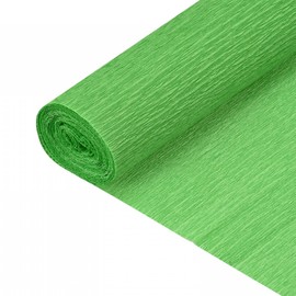 Unifizz Crepe Paper Streamer 7.5ft Long 20 Inch Wide Party Rainbow Streamers for Birthday Party Wedding Christmas Festivals Decoration DIY Crafts, Yellow Green