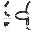 XIQI Folding Bike Lock, 85 cm Heavy Duty Alloy Steel,