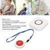 Wireless Caregiver Pager 4 Level Volume Waterproof SOS Alert Button