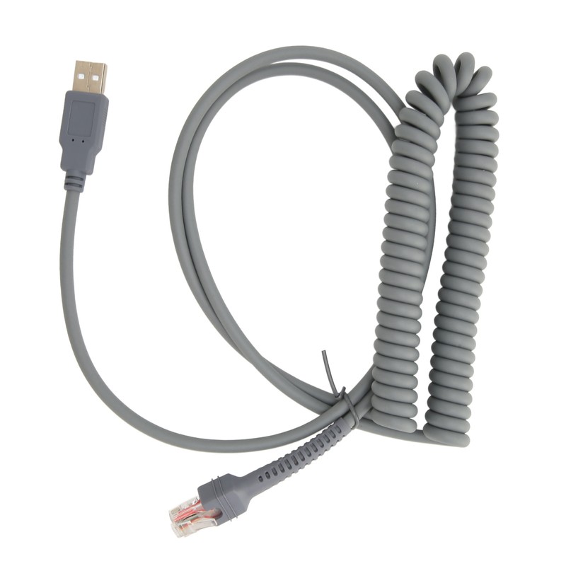 Barcode Scanner Cable ABS 3 Meters USB Scan Cable for