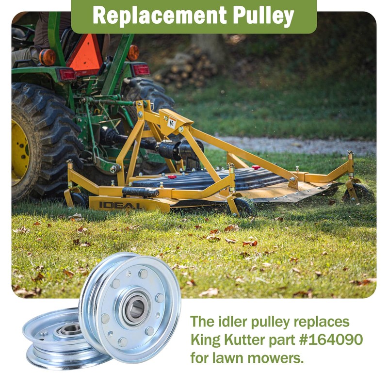 164090 Idler Pulley Compatible with King Kutter RFM Series 4',