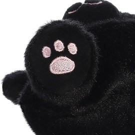 Aurora, 13551, Palm Pals Twilight Black Cat 5In, Soft Toy, Black