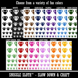 Heart Shaped Football Sports Temporary Tattoo Water Resistant Fake Body Art Set Collection - White (One Sheet)