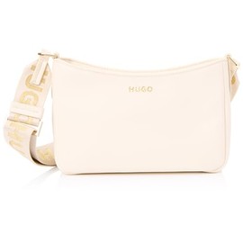 HUGO Women's Bel Sm W.l. Hobo, Open White