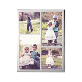 Lawrence Frames 710688 Silver Standard Metal 4 Opening Picture Frame