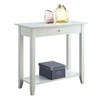 Convenience Concepts American Heritage 1 Drawer Hall Table with Shelf,