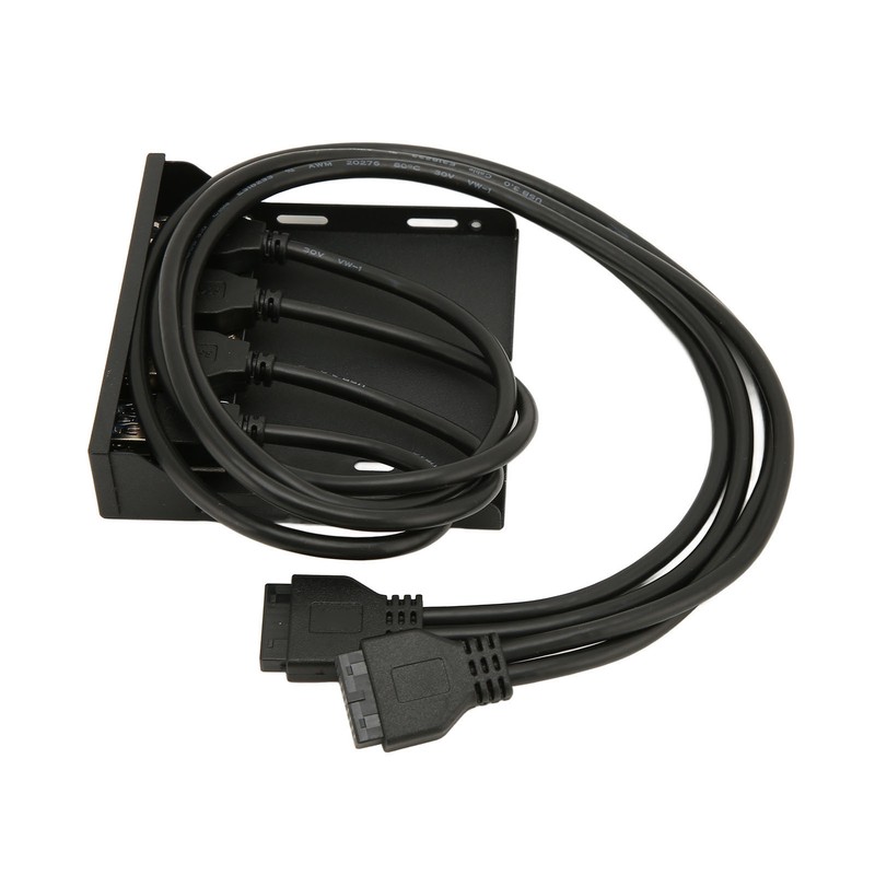 USB Front Panel 4 Ports USB 3.0 Dual 19 Pin