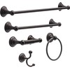 DELTA 134437 Providence Spring Toilet Paper Holder, SpotShield Venetian Bronze