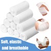 12 Gauze Bandage Rolls 7.5cm x 4.5m Stretched Conforming Retention
