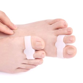 PEDIMEND Gel Toe Spacer with Double Loop (3PAIR - 6PCS) | Provide Relief from Bunion & Overlapping Toes | Unisex | Foot Care