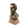 Treasure Gurus Bronze Metal Abe Lincoln Statue Pencil Sharpener
