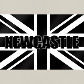 CafePress Newcastle Canvas Tote Top Zipper Closure