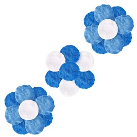 UTSAUTO 25Pcs Buffer Bonnets Pads 5-6 Inches Microfiber Polishing Bonnet Pads Cover Car Buffer Bonnet Car Wax Polisher Kit