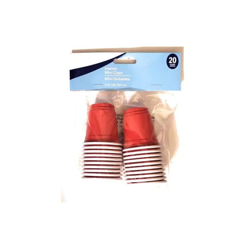 Generic Everyday Mini Cups - Shot Cups - 2 Ounce