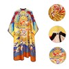 WOONEKY Chinese Dragon Pattern Hair Cutting Cape Large Barber Cape