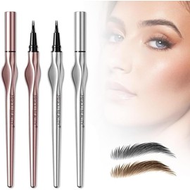 New Feeling Eyebrow Ultra Fine Liquid Eyebrow Pencil, Extra Fine Double Claw Eyebrow Pencil, Natural Coloring, Waterproof and Long Lasting, No Smearing, No Fading, No Fade, Beginner's Essential-01#